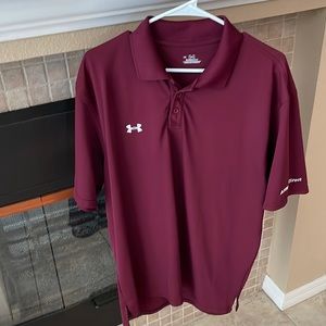 Under Armour - polo - heat heat - size L (fits like XL).